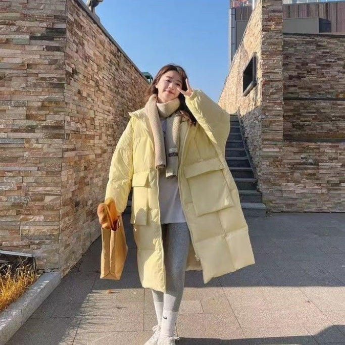Korean Version Of Loose Padded Coat With Thick Warm Coat Tide Zyraaa  