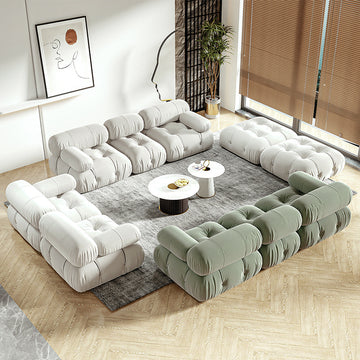 Modern And Simple Modular Sofa With Balcony My Store  