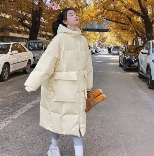 Korean Version Of Loose Padded Coat With Thick Warm Coat Tide Zyraaa  