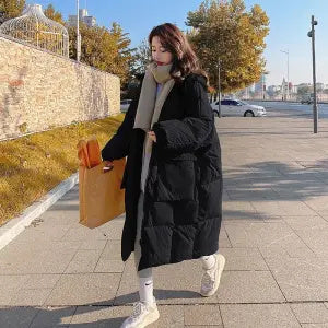 Korean Version Of Loose Padded Coat With Thick Warm Coat Tide Zyraaa  