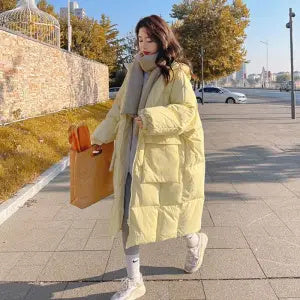 Korean Version Of Loose Padded Coat With Thick Warm Coat Tide Zyraaa  