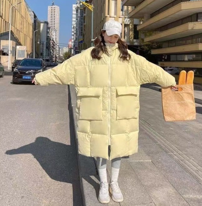 Korean Version Of Loose Padded Coat With Thick Warm Coat Tide Zyraaa  
